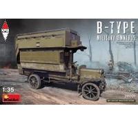 MINI ART 1/35 B-TYPE MILITARY OMNIBUS NUOVI STAMPI