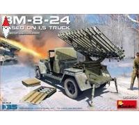 Modellino Camion Bm-8-24 Based On 1,5t MiniArt 35259 1/35ème Char