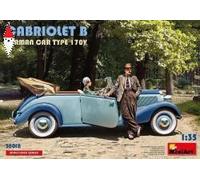 MINI ART 1/35 CABRIOLET B GERMAN CAR TYPE 170V