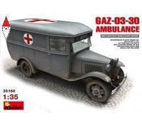 MINI ART 1/35 GAZ-03-30 AMBULANCE