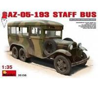 1:35 Miniart Gaz 05 193 Staff Bus Kit MIN35156 Modellino