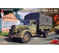 MINI ART 35456 1/35 German 3t Cargo Truck 3,6-36S Mid Prod