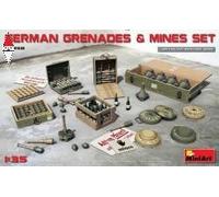 Accessorio Maquettemaquette German Grenades E Mine Set |MINIART|35258| 1:35 Ma