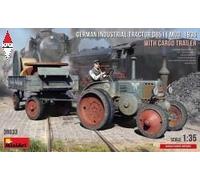 MINI ART 1/35 GERMAN INDUSTRIAL TRACTOR D8511 MOD. 1936 W/CARGO TRAILER