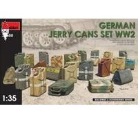 German Jerry Cans Set WW2 WWII Diorama Accessories 1:35 Plastic Model Kit