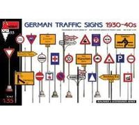 MINI ART 1/35 GERMAN TRAFFIC SIGNS 1930-40S