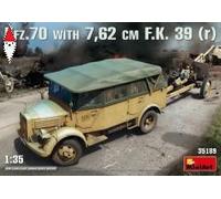 MINI ART 1/35 KFZ.70 AND 7,62 CM F.K. 39 ( R )