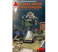 MINI ART 1/35 M-4 QUAD MAXIM AA MACHINEGUN