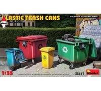 MINI ART 1/35 PLASTIC TRASH CANS