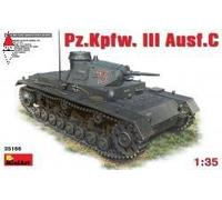 1:35 Miniart Pz.Kpfw.Iii Ausf.C Kit MIN35166 Modellino