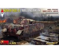 Pz.kpfw.iv Ausf. J Nibelungenwerk Mid Prod. Interior Kit Tank 1:35 Model Kit