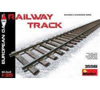 MINI ART 1/35 RAILWAY TRACK (EUROPEAN GAUGE)