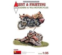 Miniart 53068 - 1:3 5 Fico Set US Sold. R&f M. Wla Mot. (2) - Nuovo