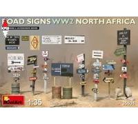 Road Signs North Africa WWII