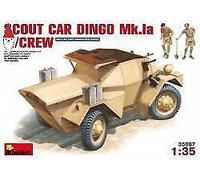 MINIART 35087 MODELLO MILITARE SCOUT CAR DINGO MK.1A CON EQUIPAGGIO 1/35
