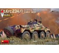 MINI ART 1/35 SD.KFZ.234/1 SCHWERER PANZERSPAHWAGEN. EARLY MOD. INTERIOR KIT