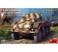 Miniart MA35416 1/35 Tedesco Sd.Kfz.234/2 Auto blindata, Attrezzatura della torr
