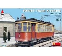 Soviet Tram X-series. Early Type 1:35 Plastic Model Kit MINIART