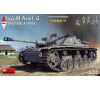 MINIART 35335 MODELLO MILITARE STUG III AUSF. G FEBBRAIO 1943 ALKETT PROD. KIT