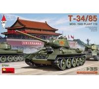 Modellino Char T-34/85 Mod. 1945. Plant 112 MiniArt 37091 1/35ème P