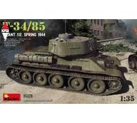 T-34-85 Plant 112. Spring 1944 Tank 1:35 Plastic Model Kit MINIART