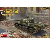 1:35 Miniart T-54-3 Soviet Medium Tank Mod.1951 Interior Kit Kit MIN37007 Modell