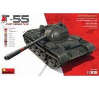 Miniart 37027 - 1/35 T-55 Carro Armato Medio Sovietico - Nuovo