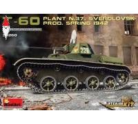 Modellino mezzo militare 1/35 T-60 PLANT No.37 EARLY SERIES. MINIART 35224
