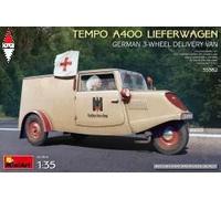 MINIART 35382 MODELLO MILITARE TEMPO E400 3 RUOTE AMBULANZA 1/35