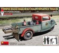 MINI ART 1/35 TEMPO E400 RAILWAY MAINTENANCE TRUCK WITH PERSONNEL