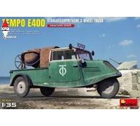 Tempo E400 Stahlblechpritsche 3-wheel Truck 1:35 Plastic Model Kit MINIART