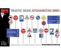 MINI ART 1/35 TRAFFIC SIGNS AFGHANISTAN 2000S