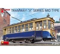 1:35 Miniart Tatra Tram Bus X Series Mid Type 1978 Kit MA38026 Modellino