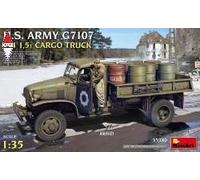 MINI ART 1/35 U.S. ARMY G7107 4X4 1,5T CARGO TRUCK