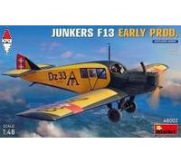 1:48 MINIART Junkers F13 Military Airplane 1942 Kit MA48002