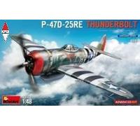 Miniart 48001 - 1/48 P-47D-25RE Thunderbolt. Avanzato Kit - Nuovo