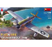 (X) Miniart 48064 - 1/48 US P-47N-1RE Thunderbolt Base Kit - Nuovo