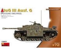 MiniArt Kit modellismo 1:72 StuG III Ausf. G (MI72107) – Maggio/Giugno 1943 – Nuovo