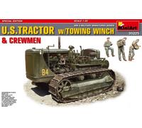 MINI ART 1/35 U.S. TRACTOR D7 W/TOWING WINCH AND CREWMEN SPECIAL EDITION