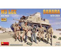 MINI ART 35274 M3 Lee Mid Prod Sahara with Crew