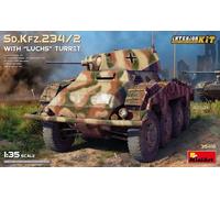 Miniart MA35416 1/35 Tedesco Sd.Kfz.234/2 Auto blindata, Attrezzatura della torr