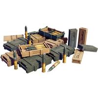 Mini Art 35457 1:35 7,5 cm Kw.K STU.G m. Scatole di munizioni - riproduzione fedele, modellismo, kit in plastica, artigianato, hobby, incollaggio, kit di modelli, montaggio