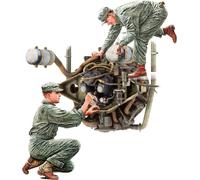 MINI ART 1/35 U.S. TANK REPAIR CREW WITH CONTINENTAL W-670 ENGINE