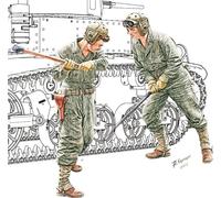 Miniart - squadra di riparazione degli stati uniti del telaio del carro armato 1