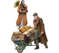 MiniArt 1:35 - Rifugiati, Famiglia Chandler, Colore Modellato