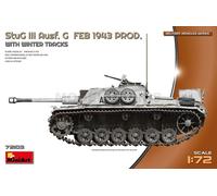 MINI ART 1/72 STUG III AUSF. G FEB 1943 PROD W/WINTER TRACKS