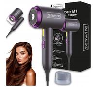 ASCIUGACAPELLI ZENWIRE ShineCore M1, potenza 1500 W, Viola, Nero, Potenza 1500 W, Livelli di temperatura SÌ, Tecnologia a ioni, Attacco diffusore