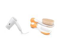 MINI ASCIUGACAPELLI & Set Spazzola e Pettine Capelli per Bambini, Spazzola Neona