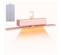 Mini Asciugatrice, 400 W, 7 Impostazioni Di Calore Temporizzate,Contenere Fino a 5 Kg Stendibiancheria Elettrico, Per Appartamenti, Dormitori, Viaggi,Pink