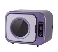 Mini Asciugatrice, Centrifuga Compatta con Riscaldamento Ventilato da 4,5 L, Asciugatrice Portatile for Sterilizzazione Frontale, Asciugatura ad Alta Temperatura 65°C, Fusto Interno in Acciaio(Color:P